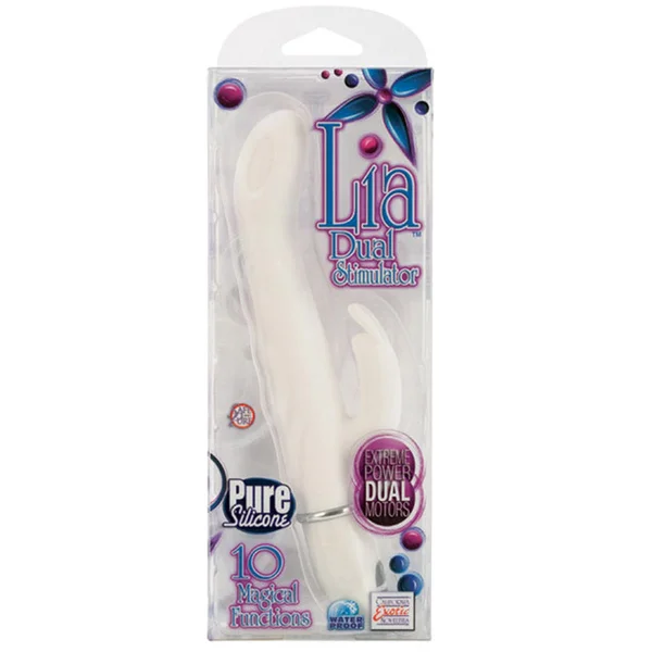 California Exotic Lia Dual Stimulator - White — image 4 of 4