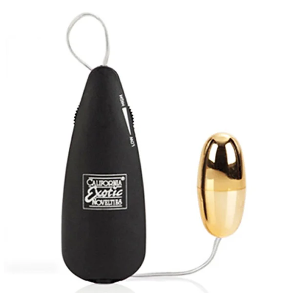 California Exotic Golden Bullet Vibrating Egg — image 3 of 4