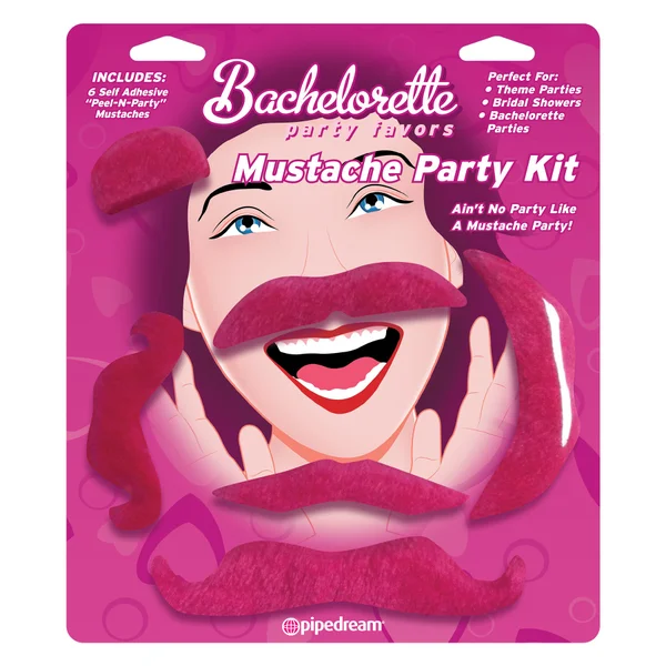 Pipe Dreams Bachelorette Party Favors Mustache Party Kit — image 4 of 6