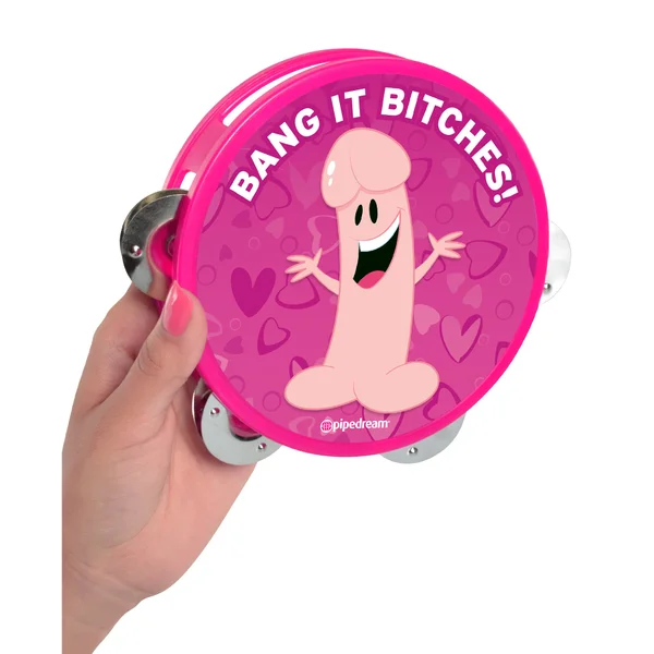 Pipe Dreams Bachelorette Party Favors Pecker Tambourine — image 6 of 7