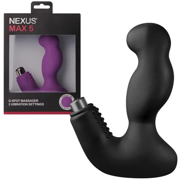 Nexus MAX5 Prostate Massager - Black — image 2 of 2