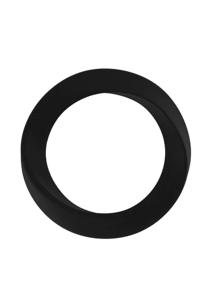 Infinity - Thin - Large Cockring - Black — image 7 of 9