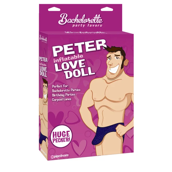 Pipe Dreams Bachelorette Party Favors Peter Inflatable Love Doll - (PACK OF 2) — image 10 of 12