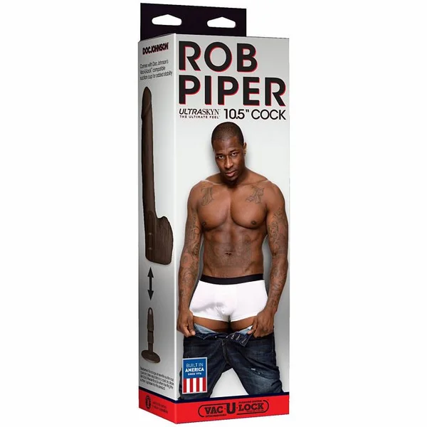 Rob Piper Cock w/Balls & Suction Cup - Chocolate — image 12 of 12