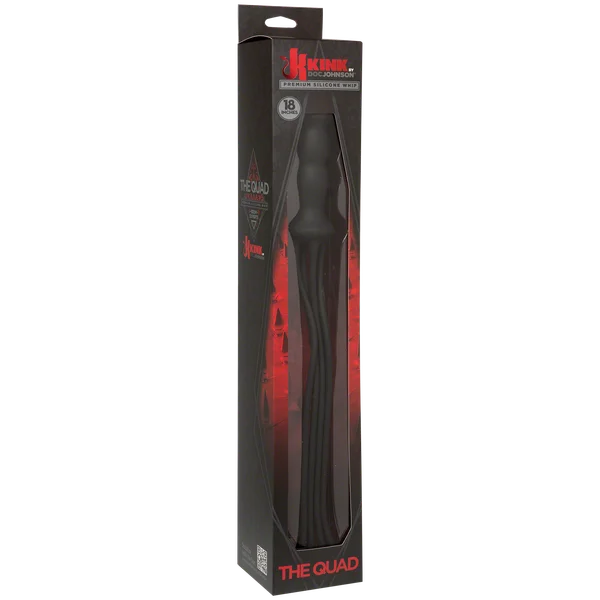 Kink The Quad Silicone Whip - Black — image 11 of 11