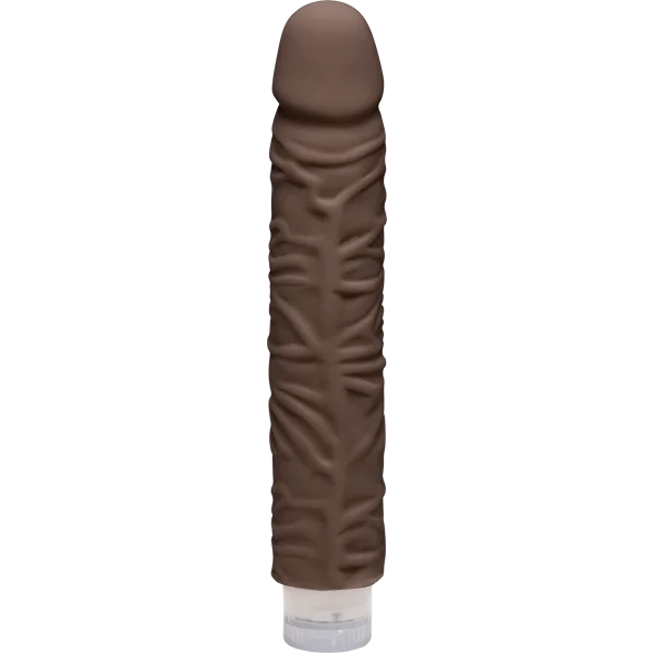 The D 9 inch Vibrating Shakin D - Chocolate — image 7 of 8