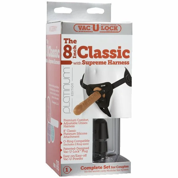 Vac-U-Lock Plat Clas 8 w/Supreme Harness Brown — image 8 of 8