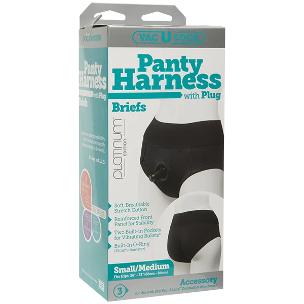 Vac-U-Lock Panty Harn w/Plg Briefs S/M — image 16 of 16