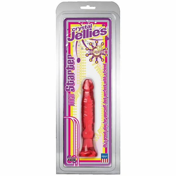 Crystal Jellies 6 inch Anal Starter - Pink — image 4 of 4