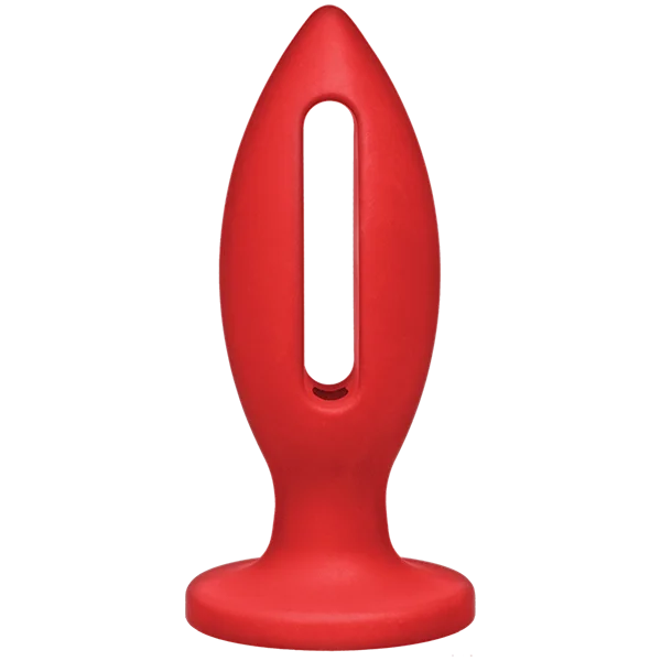 Kink Wet Works 4 inch Silicone Lube Luge Plug - Red — image 10 of 12