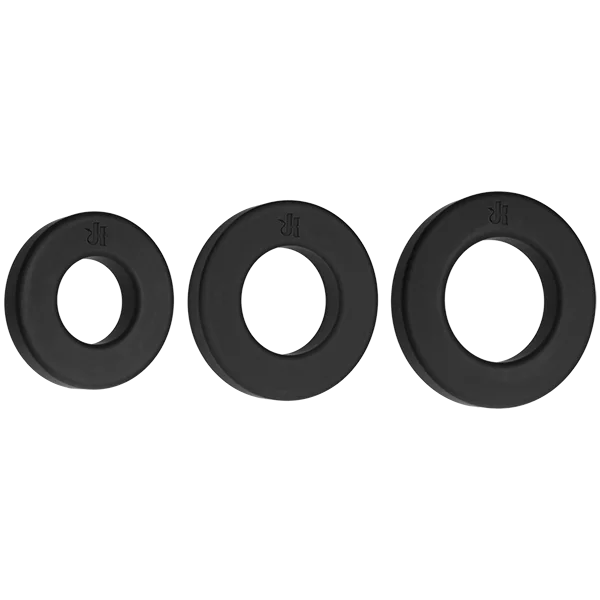 Kink Endure Silicone C Ring Set - Black — image 7 of 8