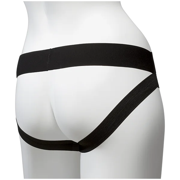 Vac-U-Lock Panty Harness w/Plug Dual Strap L/XL - Black — image 14 of 16