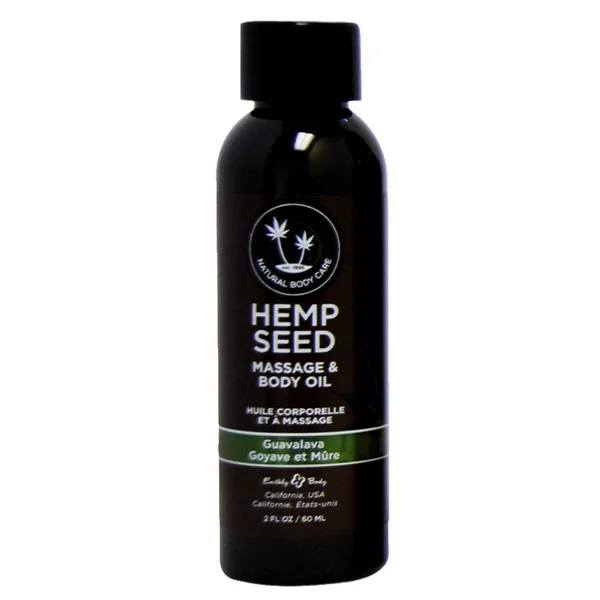 Earthly Body Massage Oil Guavalva 2oz — image 2 of 2
