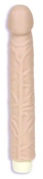 Quivering 10 inch Cock Vibe - White — image 9 of 11