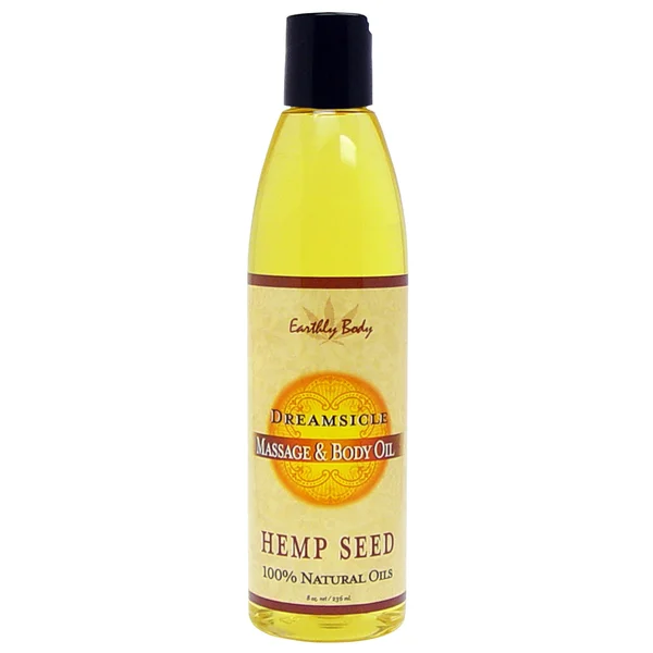 Earthly Body Massage And Body Oil Dreamsicle 8oz. — image 2 of 2