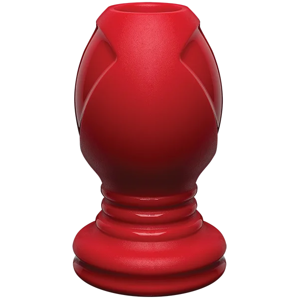 Kink Wet Works Explore Platinum Premium Silicone Plug 4.5 inch Red — image 9 of 11