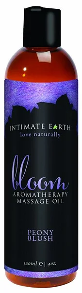 Intimate Earth Bloom Massage Oil - 120 ml Peony Blush — image 2 of 2
