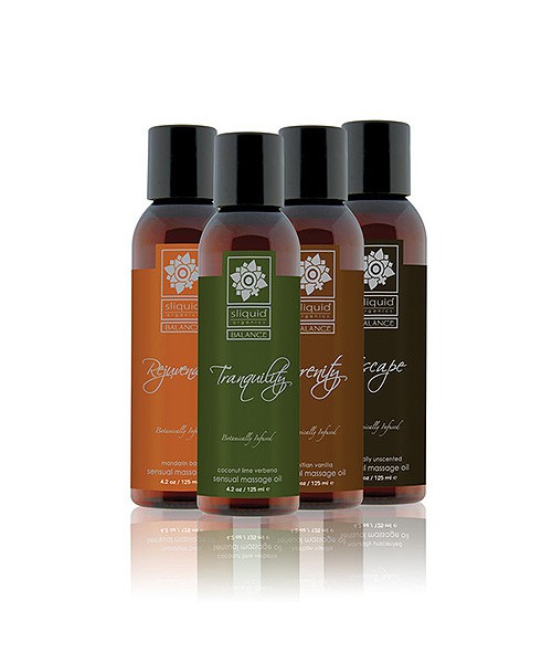 Sliquid Balance Collection Massage Oil 4.2oz