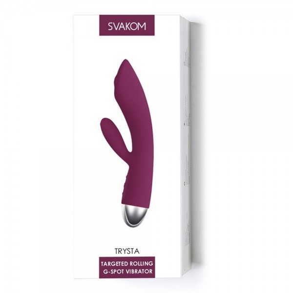 Svakom Trysta 7.5" G-Spot Rabbit With Rolling Tip