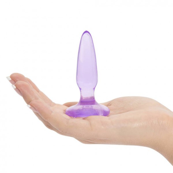Jelly Rancher Pleasure Beginner's Butt Plug with Suction Cup 3 Inch