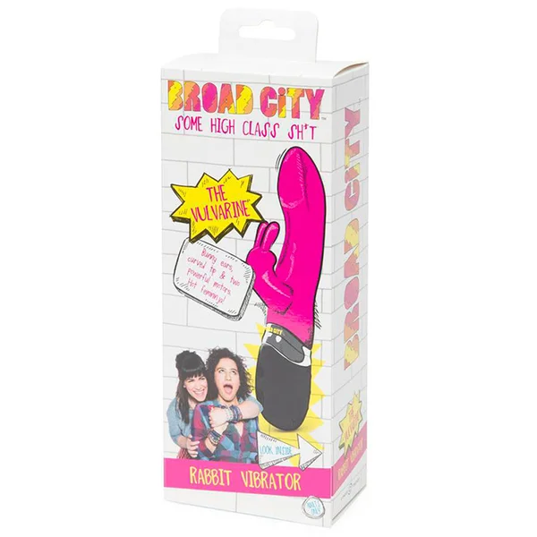 Broad City the Vulvarine Silicone Rabbit Vibrator — image 2 of 2
