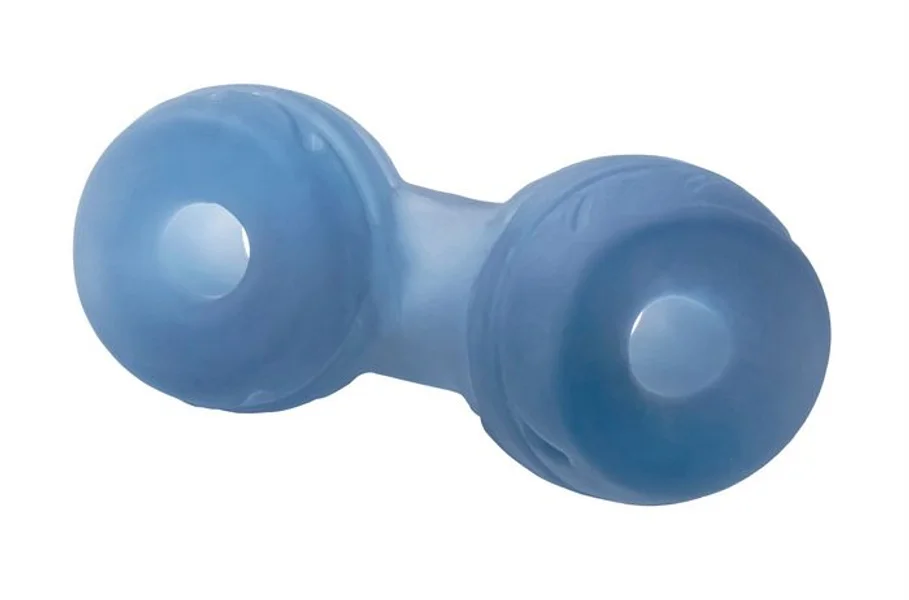 Perfect Fit SilaSkin Cock & Ball Ring - Blue — image 7 of 8