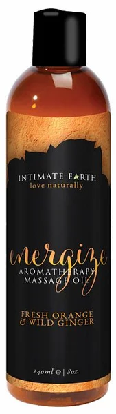 Intimate Earth Energize Massage Oil 8 Oz — image 2 of 2