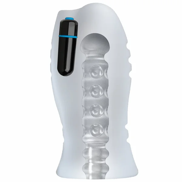OptiMale Vib Stroker Massage Beads Frost — image 5 of 6