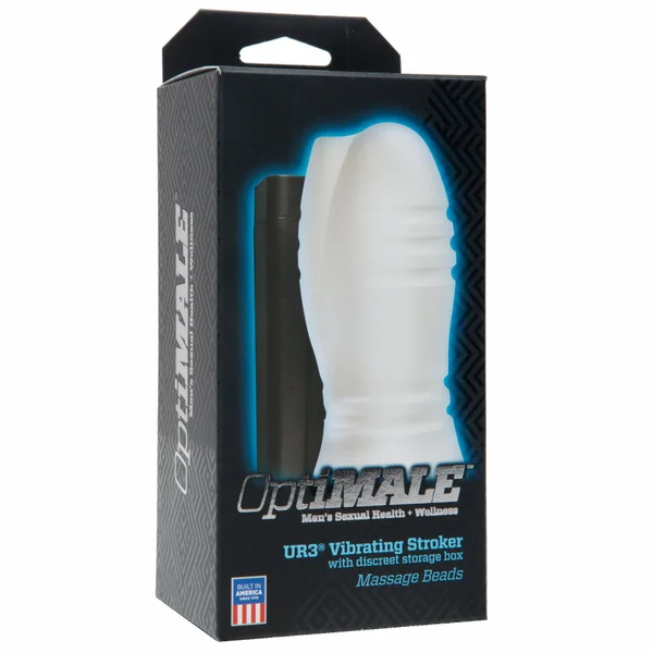 OptiMale Vib Stroker Massage Beads Frost — image 6 of 6