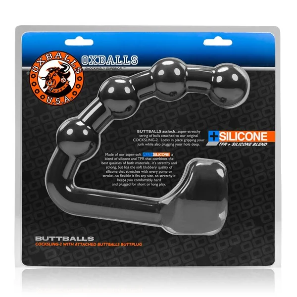 OxBalls BUTTBALLS Asslock & Sling BLACK ICE — image 17 of 18