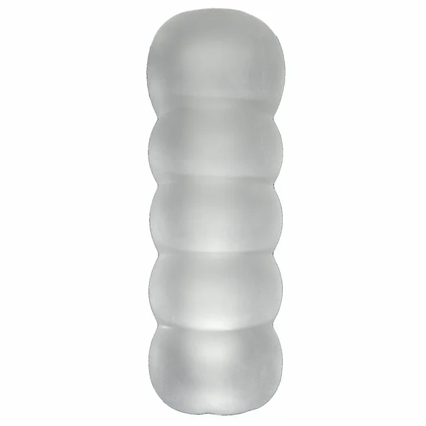 Balls Deep The Bad Ass 9 inch Stroker - Frost — image 4 of 6