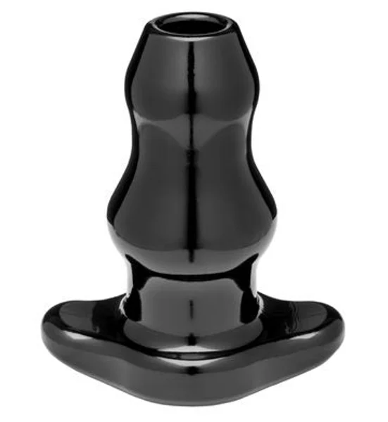 Perfect Fit Double Tunnel Plug - Black - Medium — image 8 of 8