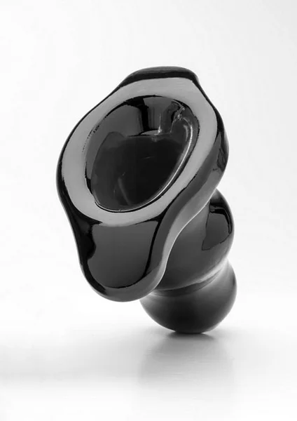 Perfect Fit Double Tunnel Plug - Black - Medium — image 7 of 8