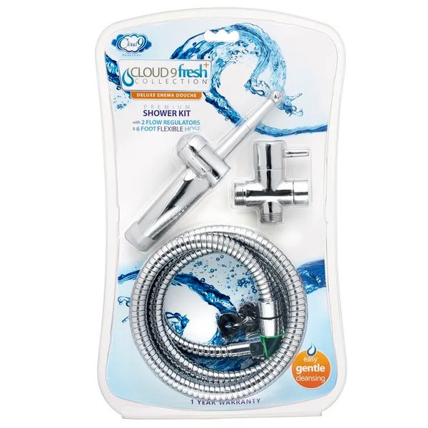 Cloud 9 - Fresh + Premium Shower Enema Kit with 6 inch Hose — image 4 of 5