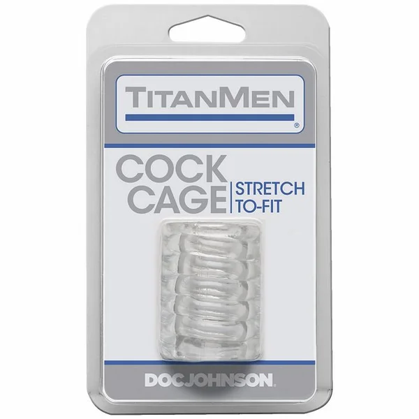 Titanmen Tools Cock Cage - Clear — image 3 of 4