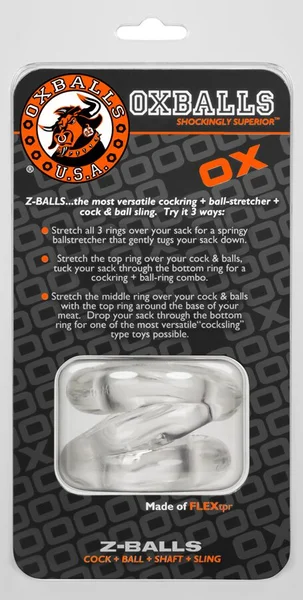 Oxballs Z Balls Ballstretcher - Clear — image 8 of 8