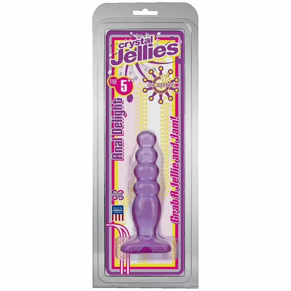 Crystal Jellies 5 inch Anal Delight - Purple — image 18 of 18