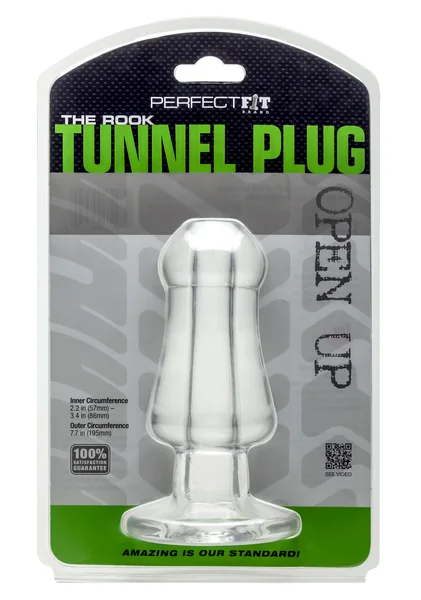 Perfect Fit Rook - Tunnel Plug - Clear — image 4 of 5