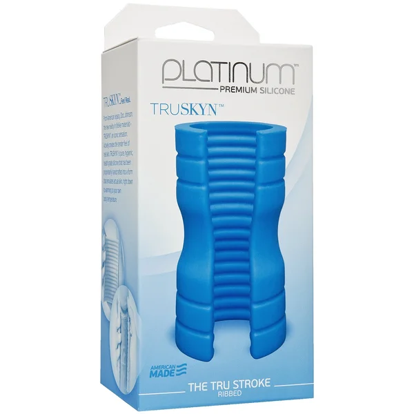 Platinum - The Tru Stroke - Ribbed Blue — image 6 of 6