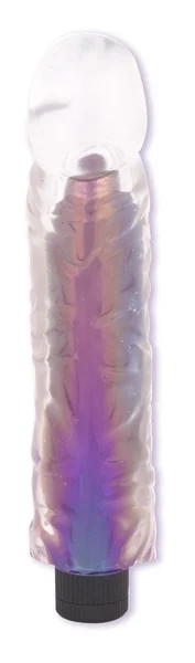 Crystal Jellies Sleeve w/7 inch Iridescent Vibe - Multi Speed — image 8 of 9