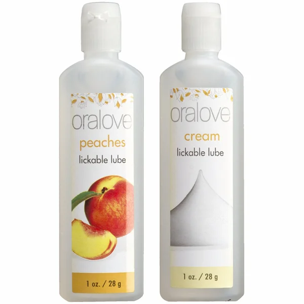 Oralove Delicious Duo Flavored Lube - Peaches & Cream — image 8 of 8