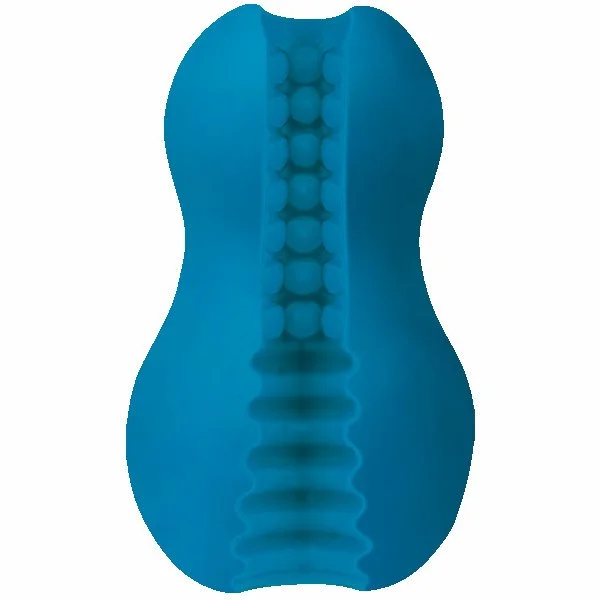 Mood Ultraskyn UR3 Exciter Stroker - Blue — image 5 of 6