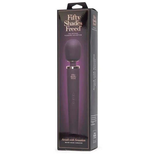 Fifty Shades Freed Awash w/Sensation Mains Wand Vibrator — image 9 of 9