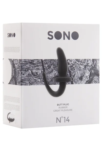 Sono No.14 - Butt Plug - 4 Inch - Black — image 6 of 6