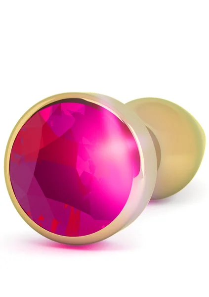 Rich R9 - Gold Plug - 3.9 Inch - Pink Sapphire — image 8 of 8