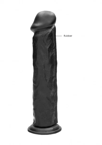 Realistic Cock - 11" - Black — image 12 of 12
