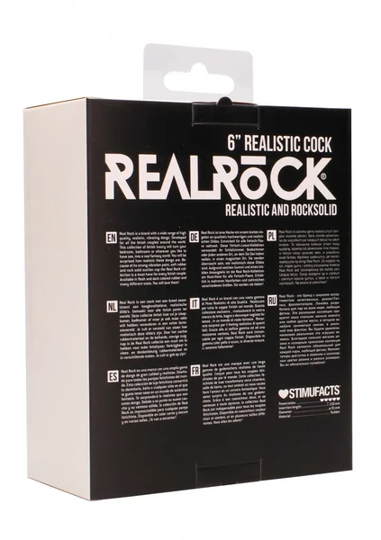 Realistic Cock - 6" - With Scrotum - Black — image 11 of 12