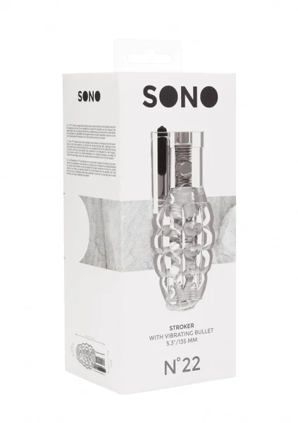 Sono No.22 - Stroker - with vibrating bullet - Translucent — image 8 of 9