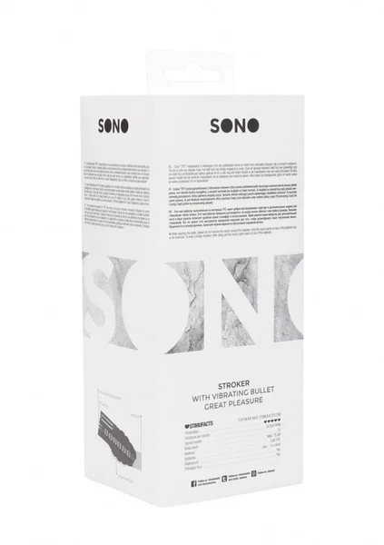 Sono No.22 - Stroker - with vibrating bullet - Translucent — image 9 of 9