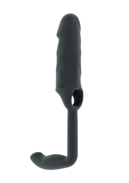 Sono No.38 - Stretchy Penis Extension and Plug - Grey — image 7 of 9